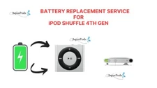 Battery  Replacement Service for iPod Shuffle 4th Generation