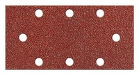 Fortis Schleifstreifen Korund 10 StüCk 93 X 230 Mm K180 8-Loch