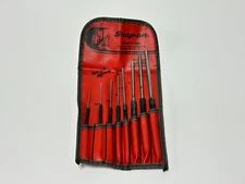 Snap-On Tools USA PPR708K 8pc Roll Pin Punch Set & CO802 Kit Bag