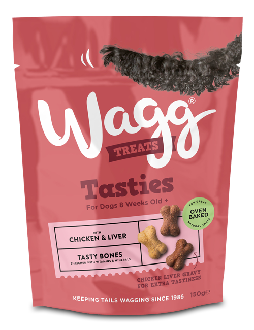 Wagg Tasty Bones Dog Treats 125g