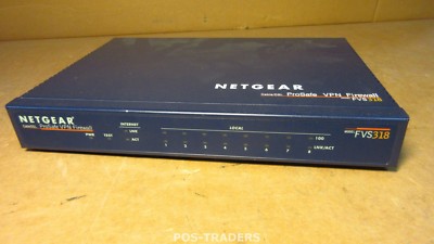 Netgear ProSAFE FVS318G 8-Port Gigabit VPN Firewall Router - EXCLUDING PSU