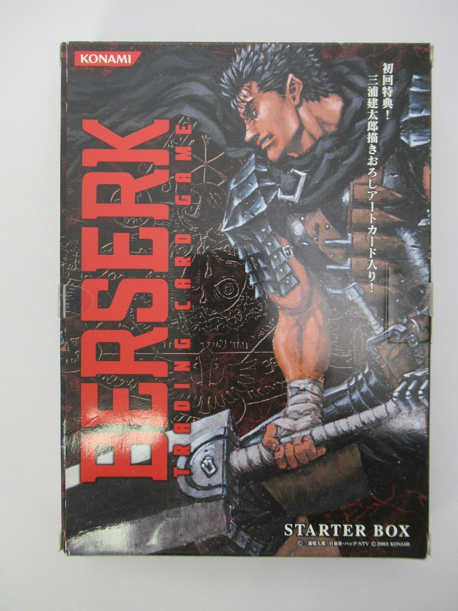 BERSERK Trading card game Starter Box 65 Cards, Limited art