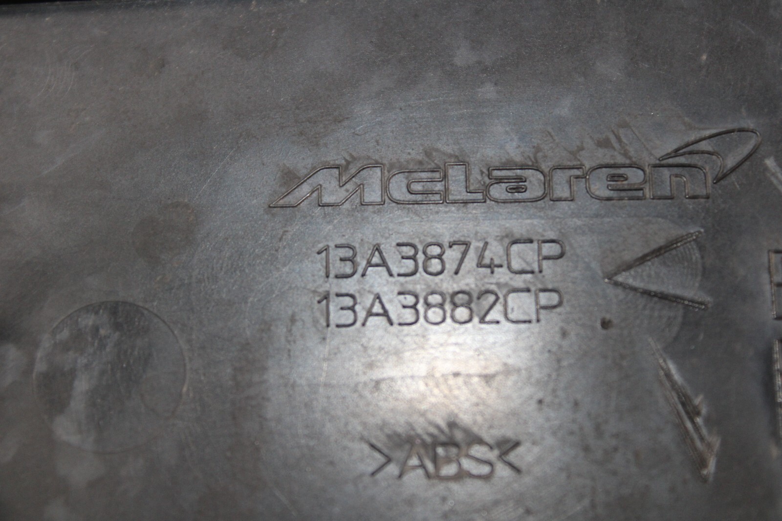 Mclaren 720S, Front Trunk Access Cover, Used, 13A3874CP