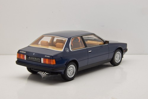 MASERATI BITURBO 1982 DARK BLUE MINICHAMPS 1/18 NEUVE EN BOITE - Foto 5 di 7