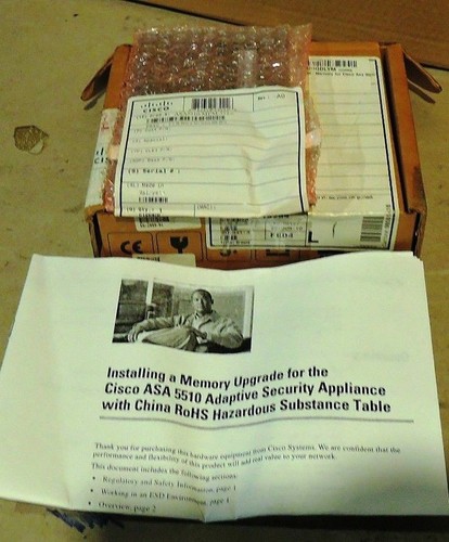 New Cisco ASA5510-MEM-512 New Open Box .30 days warranty Real time Listing . - Picture 4 of 4