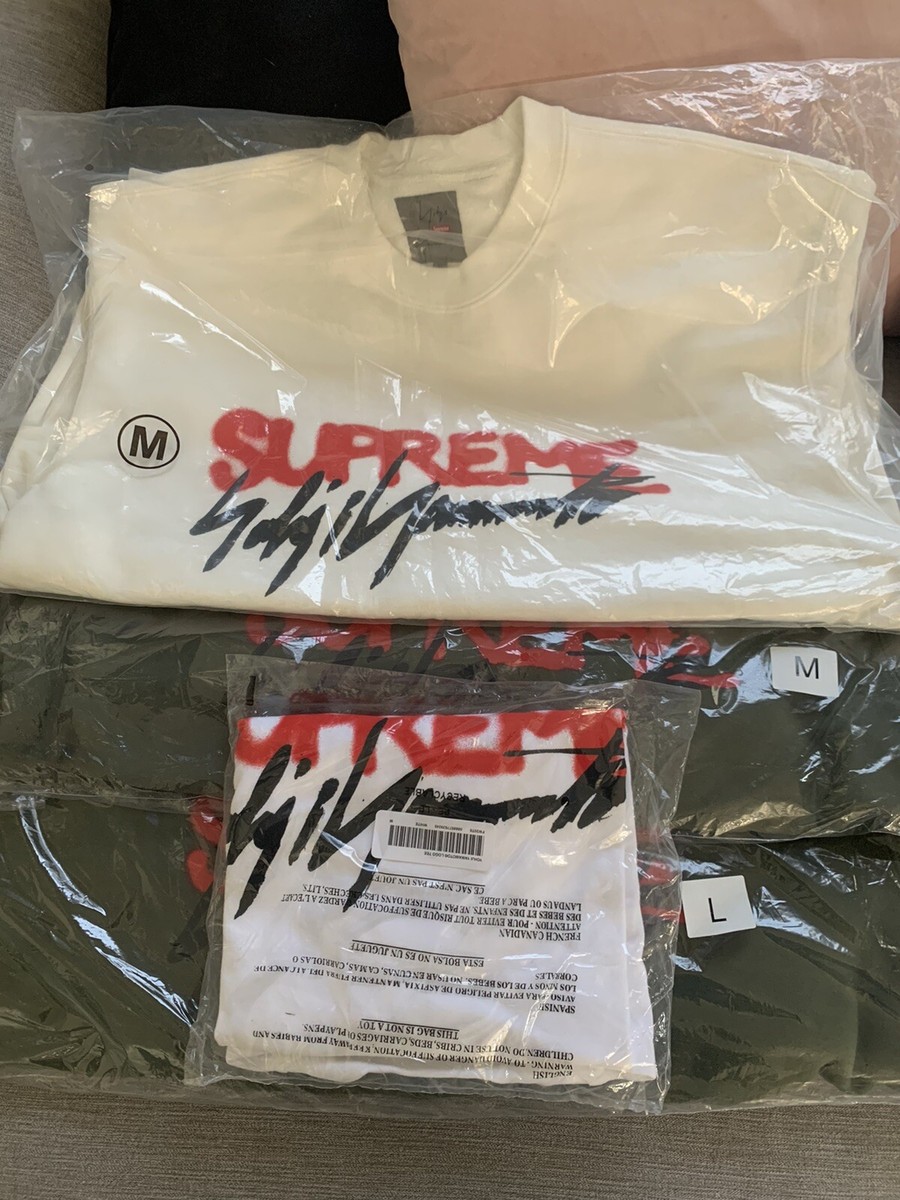 Supreme Yohji Yamamoto Olive Crewneck Size Medium *IN HAND Supreme Yohji Yamamoto Olive Crewneck Size Medium *IN HAND