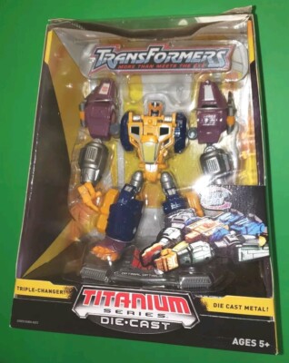 Transformers Titanium Series Triple Changer OPTIMAL OPTIMUS die-cast Galoob New
