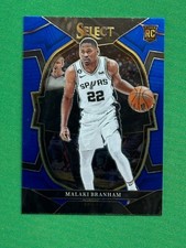 2022-23 Panini Select Basketball Blue Retail Parallel #95 Malaki Branham RC