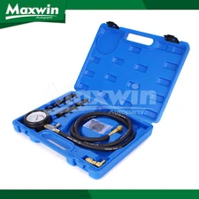 0-140 PSI Engine Oil PressureTester Gauge Kit Automatic Transmission Diagnostic