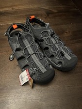 Eddie Bauer Men's Water Sandals Size 10 New With Tags. Color Is Cedar Grey