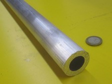 6061 Aluminum Tube 1.25" OD x .750" ID x .250" Wall x 60" Long