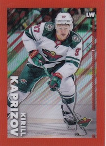 2022-23 Topps Chrome NHL ORANGE REFRACTOR  Sticker #244 KIRILL KAPRIZOV /25 MADE