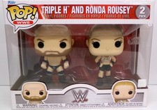 Funko Pop! WWE 2 Pack Triple H And Ronda Rousey Vinyl Figure Set