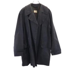HERMES Chester coat black Men's