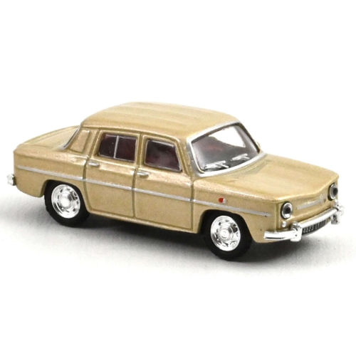 Renault 8 1964 Metallic Beige 1:87 Norev Auto Stradali -D- Neues Modell-image