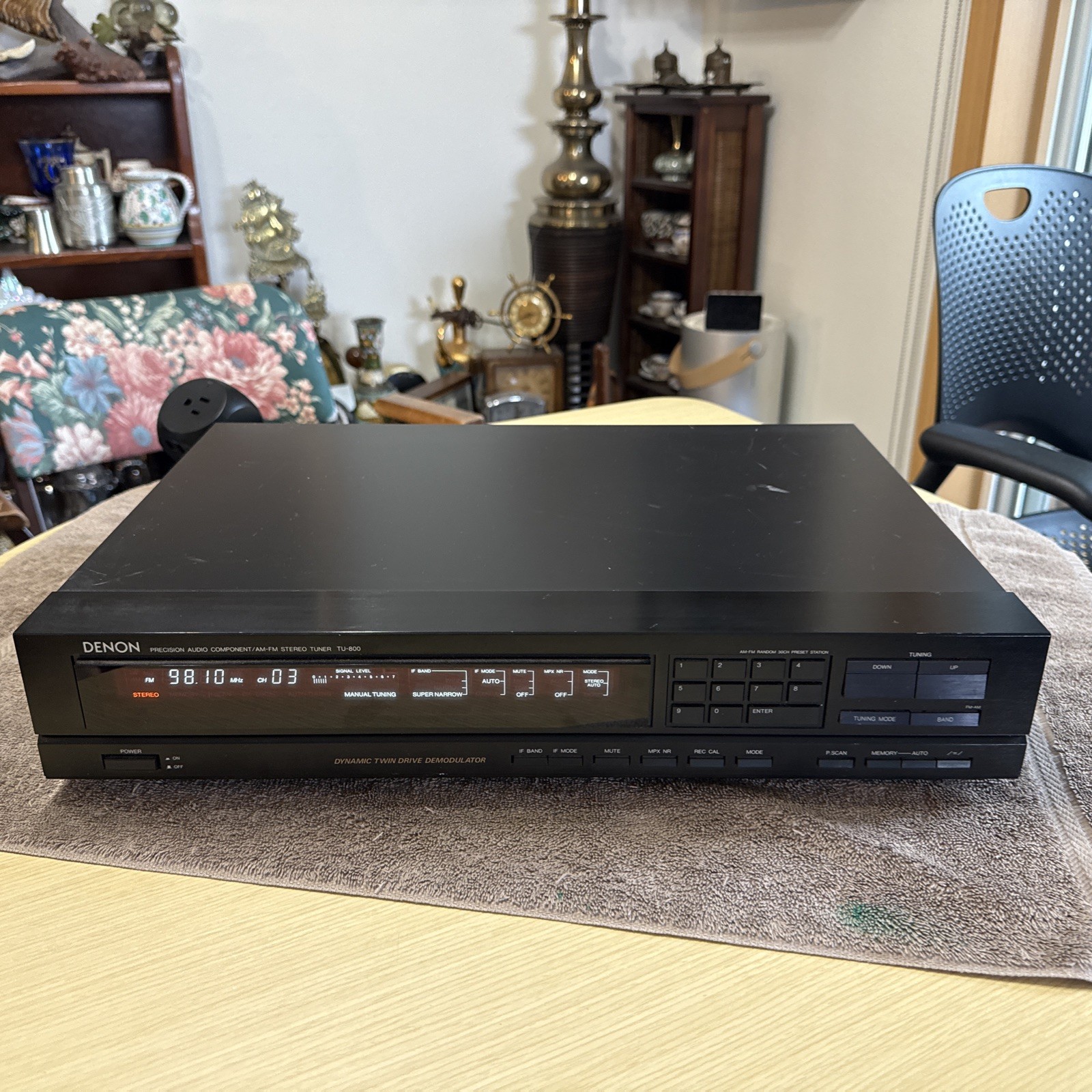 Denon TU-550 vintage audio equipment - eBay listing photo 1