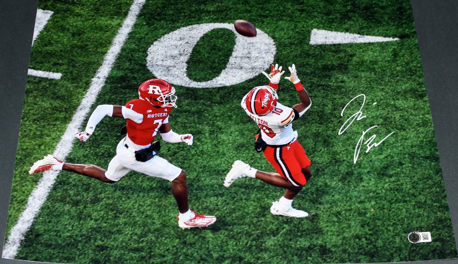 Tai Felton Autographed Signed Maryland Terrapins 16x20 PHOTO BECKETT 