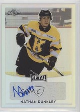 2016-17 Leaf Metal Nathan Dunkley #BA-ND1 Auto 2b2
