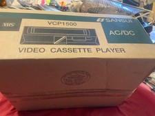 Sansui VCP 1500 Video Cassette Player Ac/DC unopened Box