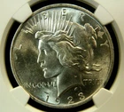 1923 BU U.S. Peace Silver Dollar NGC MS 63 #5