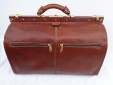 EDEL-Weekender Reise Arzt Doktor Hebammen Tasche Koffer Leder