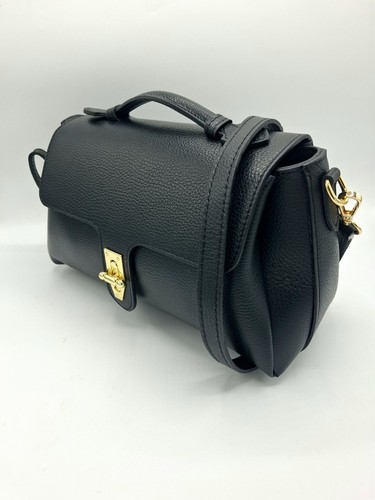 Borsa Donna a Mano In Vera Pelle Con Tracolla Regolabile Made In Italy - Foto 2 di 8