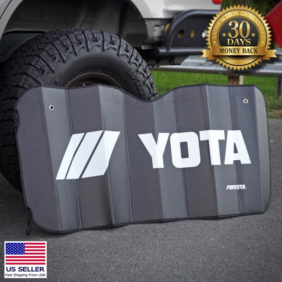 For Toyota Tundra 2022-2026 TRD Windshield Sunshade Black UV Block