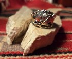 Navajo Size 11 Sterling Silver Eagle Ring, Hallmarked  Majestic — photo 1