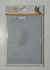 Simon Says Stamp JELLYBEAN BACKGROUND Embossing Folder & Cutting Die SFD404