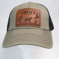 Garcia  LEATHER PATCH TRUCKER HAT- Otto
