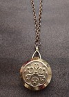 Vintage Enid De Luxe Swiss Made Watch Pendant Necklace — photo 5