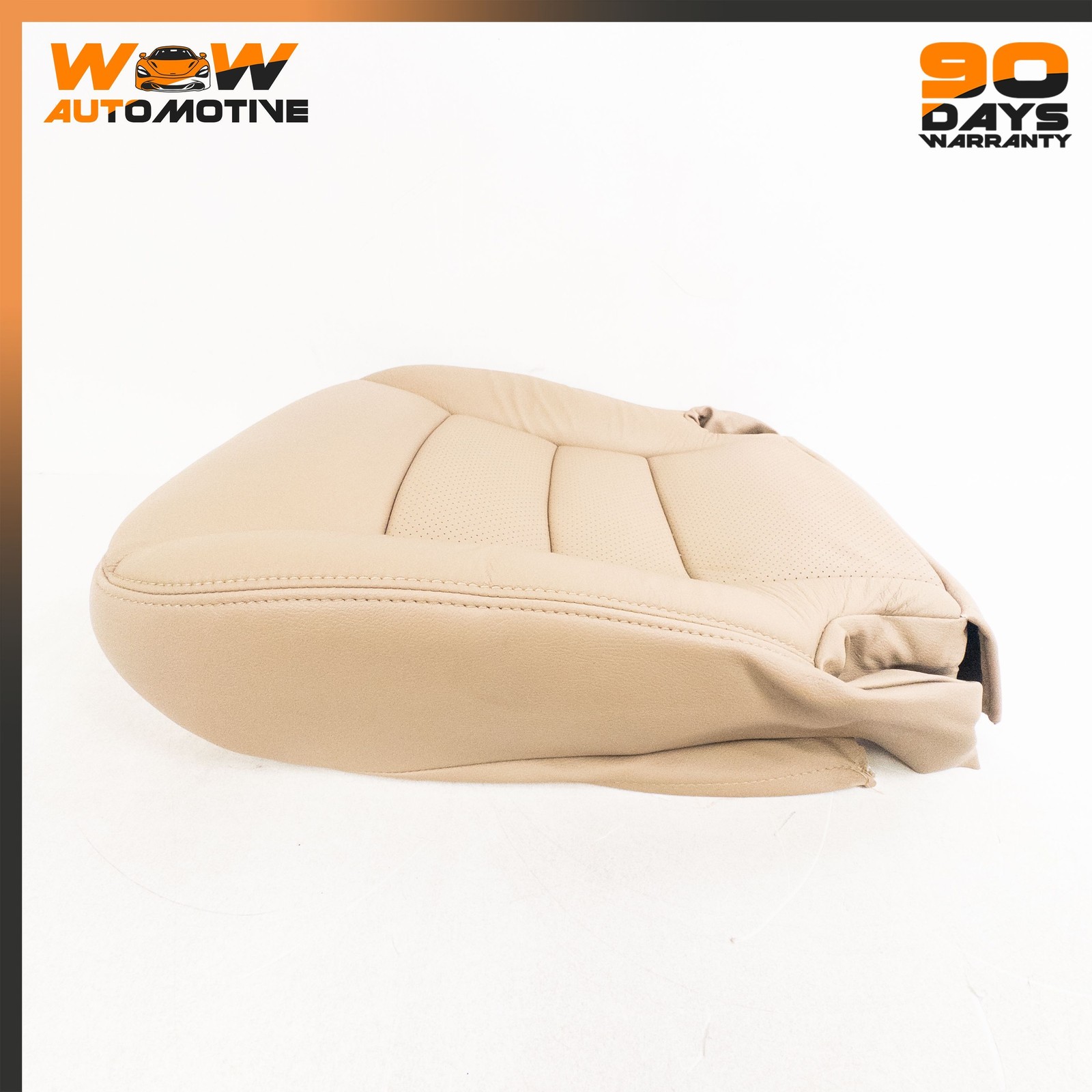 05-11 CHEVROLET CORVETTE C6 FRONT RIGHT BOTTOM LOWER SEAT CUSHION LEATHER OEM