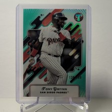 2025 Topps Pristine Tony Gwynn 138/199 Aqua Refractor Card #212 Plus Inserts 