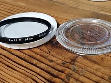 Nikon Camera Filter "SOFT 2" Japan - 62mm for 35mm Film SLR + Case