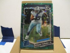 2023 Donruss Optic Green Laser Viliami Fehoko Jr. RC