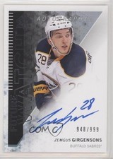 2013-14 SP Authentic Future Watch 948/999 Zemgus Girgensons #309 Auto m0p