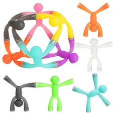Magnetic Travel Toys Magnets Men for Kids, 8PCS Fridge Sensory Multi Colors