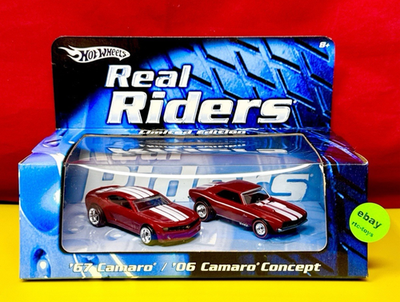 ホットウィール RLC限定 '67 Camaro Hot Wheels Real Riders '67 Camaro & '06 Camaro Concept 2 pack 2006