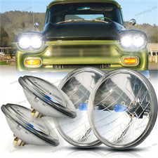 4pc For Chevy 3100 Truck 1958 1959 5.75 Headlights Halogen Hilo H5001 Dot