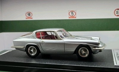 BBR 1964 Maserati Mistral 1:43 Silver Resin Hand Built Limited