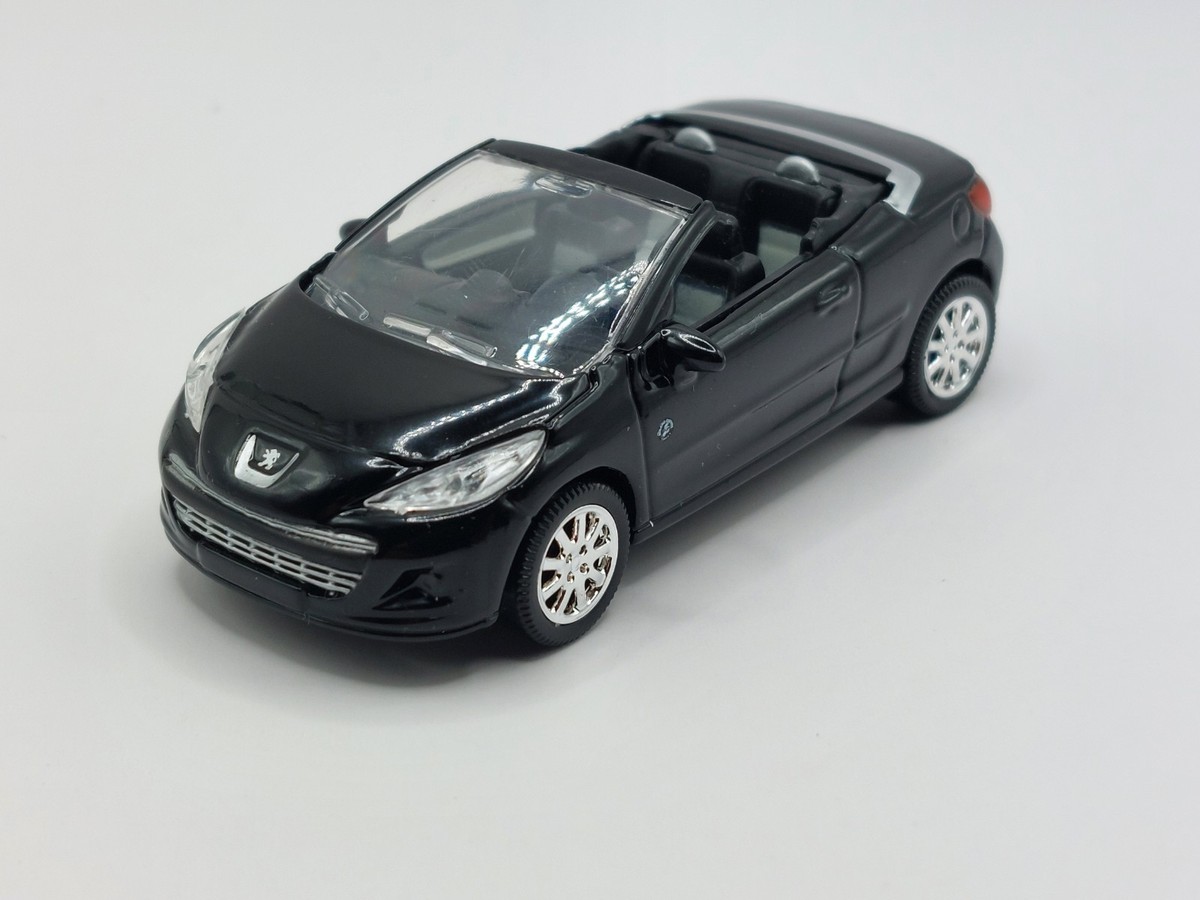 Peugeot 207 CC Mk2 Roland Garros Black. Norev Scale 1/60 New in