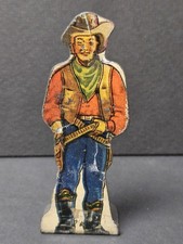 Vintage Marx Soldiers of Fortune Tin Litho American Cowboy Target 5