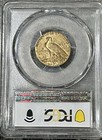 1912 $5 Five Dollar Indian Head Gold Half Eagle PCGS AU 58 $1280 Price Guide!! — photo 2