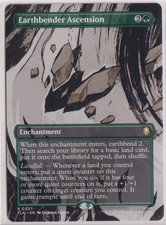 Mtg Earthbender Ascension (Borderless) Avatar: The Last Airbender Regular