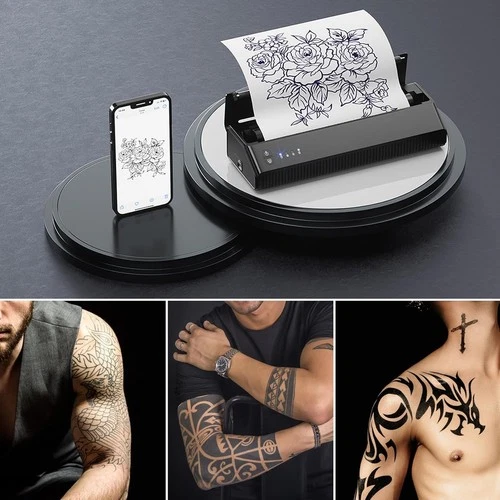 Tattoo Transfer Paper 50 Sheets Stencil A4 Size Professional Durable Supply Kit image 8