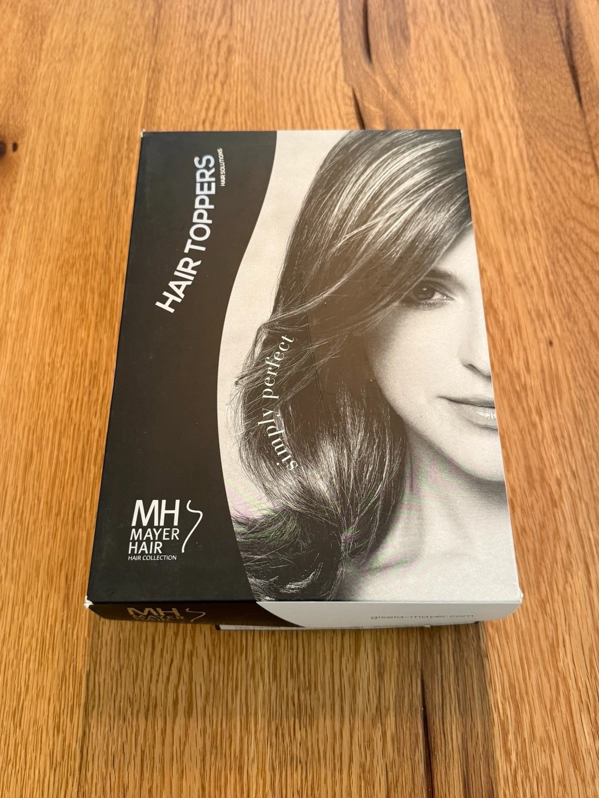 Gisela Mayer Hair Topper Duo Topper Long Bernstein Rooted 10/16/27+10 Mono - New