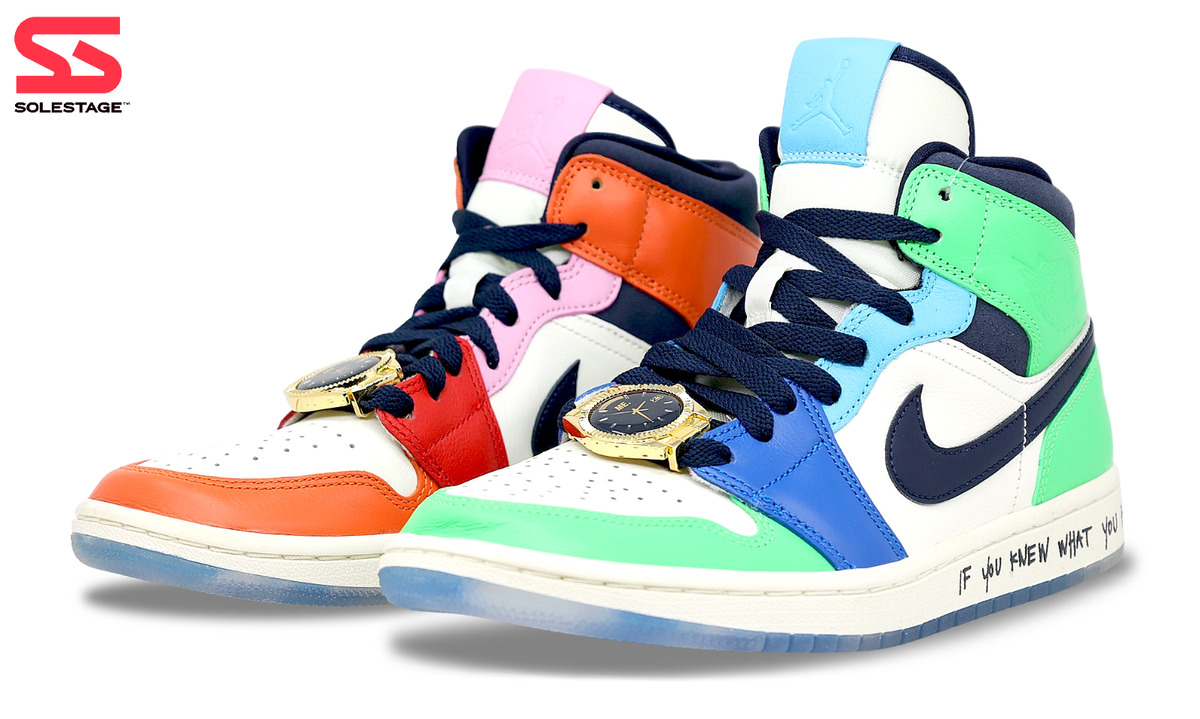 Nike Jordan 1 Mid x Melody Ehsani SE Fearless 2019 (CQ7629-100