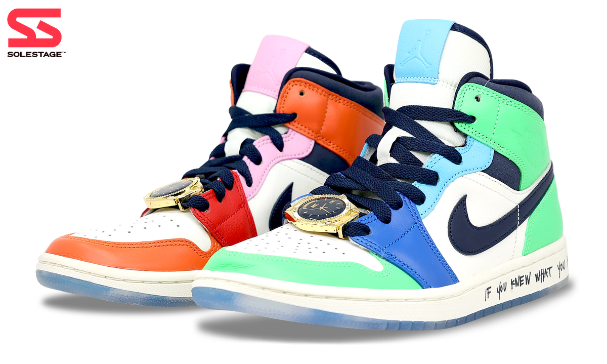 Nike Jordan 1 Mid x Melody Ehsani SE Fearless 2019 (CQ7629 Nike Jordan 1 Mid x Melody Ehsani SE Fearless 2019 (CQ7629