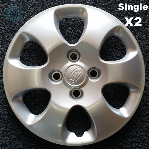 Kia Cerato 15" Genuine Hubcaps Factory Second x2 (TWO Singles Only) eBay
