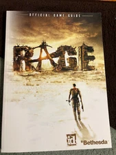 Rage Prima Official Game Guide Bethesda NMint Never Used Full Maps Walkthrough